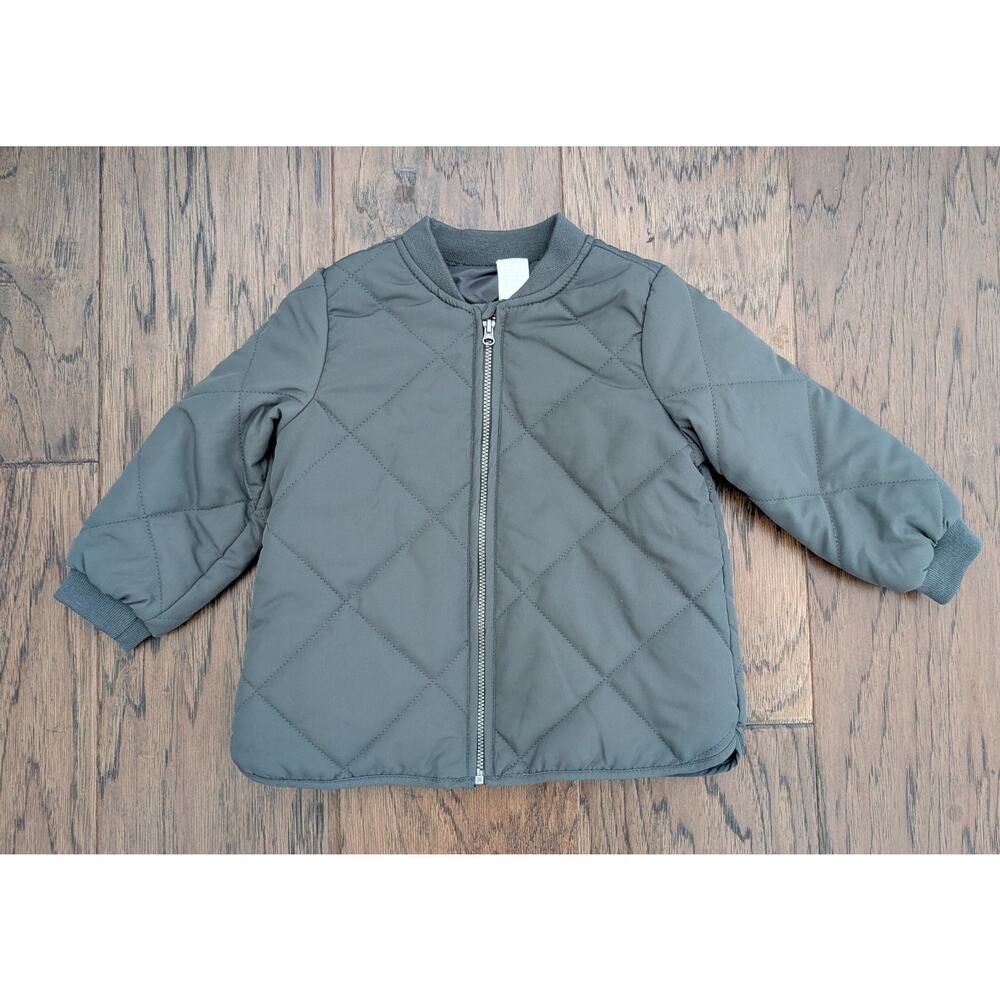 H&M Grey Quilted Jacket NEW!